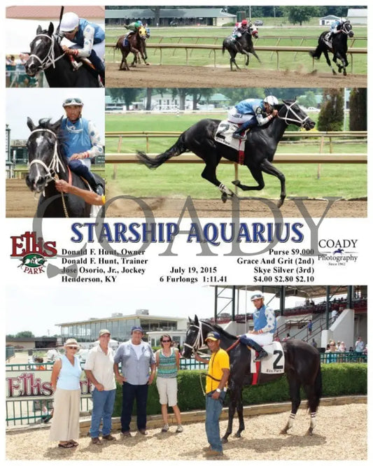 Starship Aquarius - 071915 Race 02 Elp Ellis Park