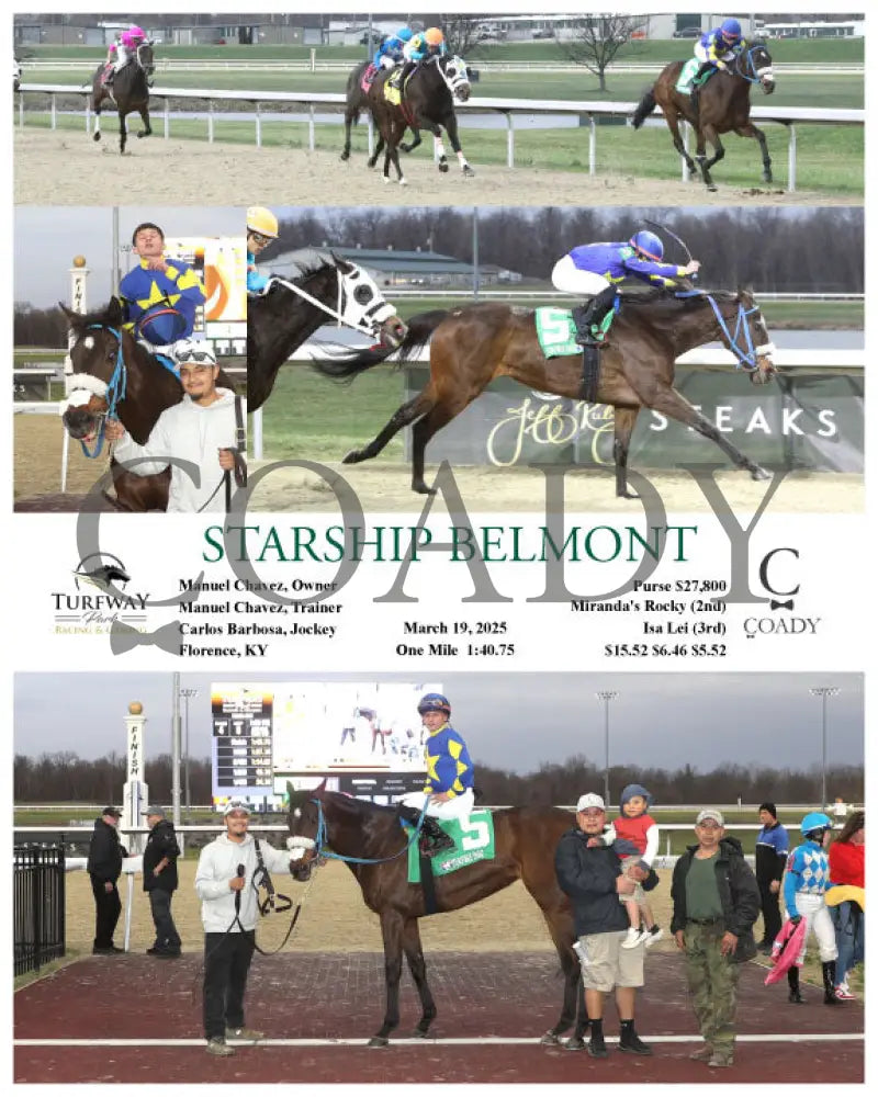STARSHIP BELMONT - 03-19-25 - R04 - TP Turfway Park