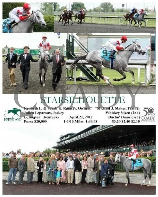 Starsilhouette - 042112 Race 04 Keeneland