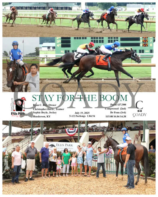 STAY FOR THE BOOM - 07-19-25 - R01 - ELP Ellis Park