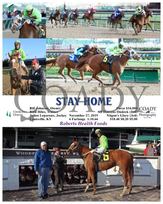 Stay Home - 11-27-19 R05 Cd Churchill Downs