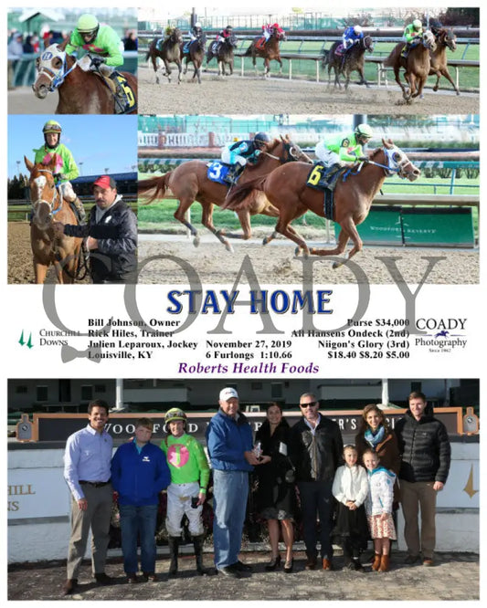 Stay Home - 11-27-19 R05 Cd Group Churchill Downs
