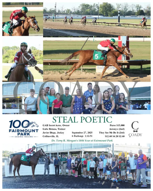 STEAL POETIC - 09-27-25 - R07 - FP Fanduel Sportsbook Horse Racing