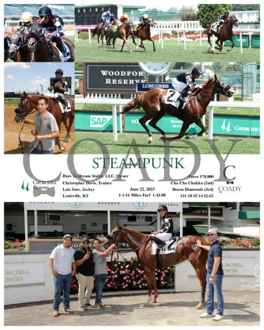 STEAMPUNK - 06-22-25 - R07 - CD Churchill Downs