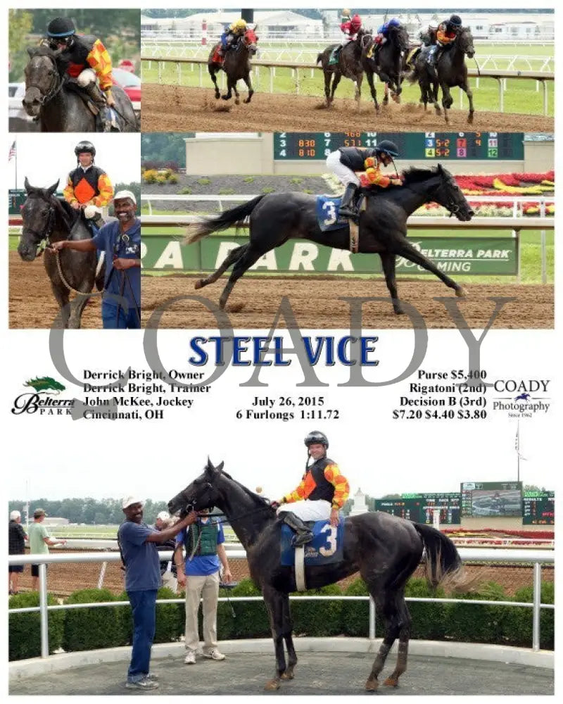 Steel Vice - 072615 Race 02 Btp Belterra Park