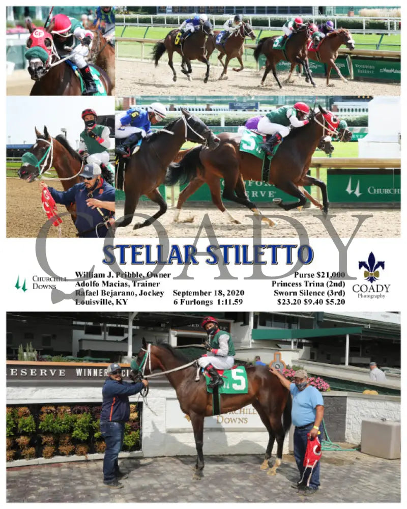 Stellar Stiletto - 09-18-20 R02 Cd Churchill Downs