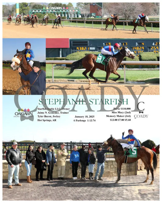 Stephanie Starfish - 01-18-25 R01 Op Oaklawn Park