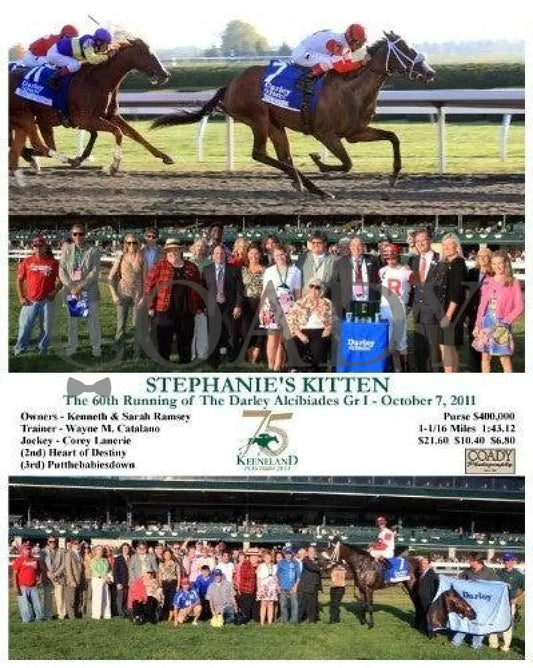 Stephanie’s Kitten - 100711 Keeneland