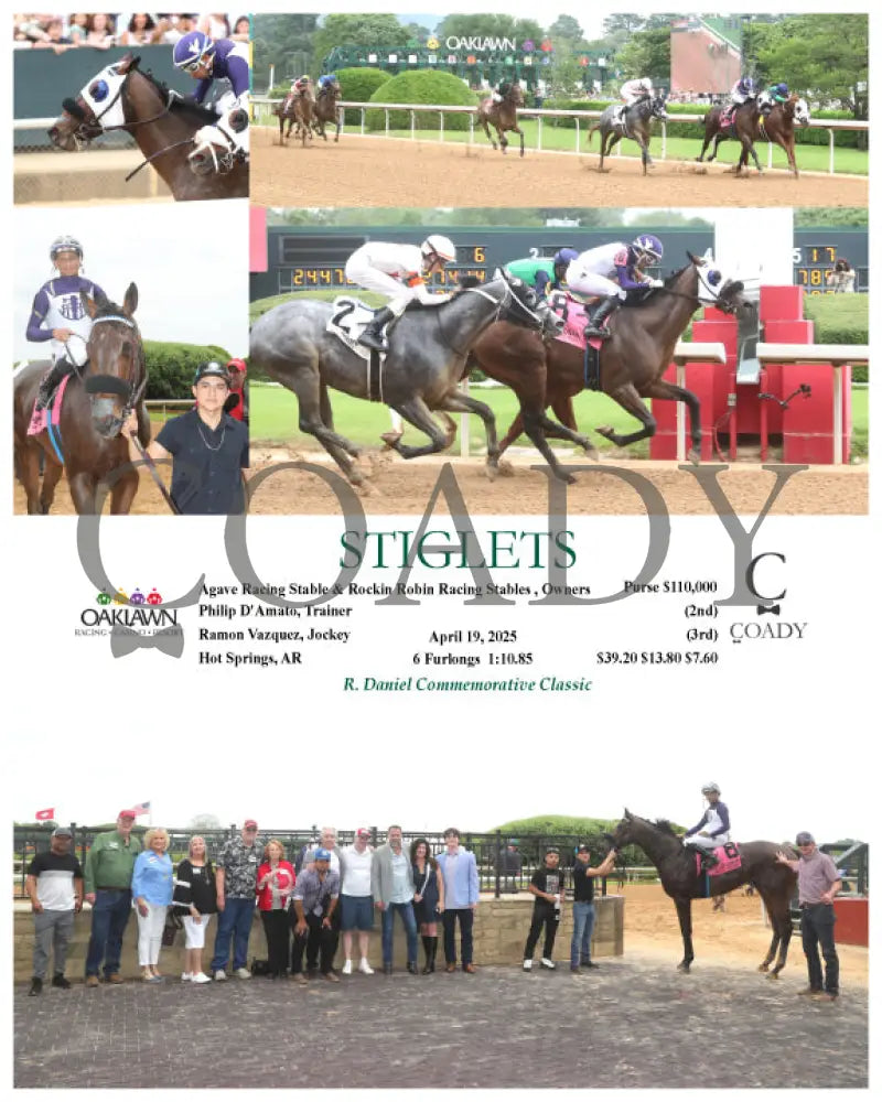 STIGLETS - 04-19-25 - R05 - OP Oaklawn Park