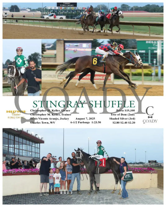 STINGRAY SHUFFLE - 08-07-25 - R02 - CT Hollywood Casino at Charles Town Races