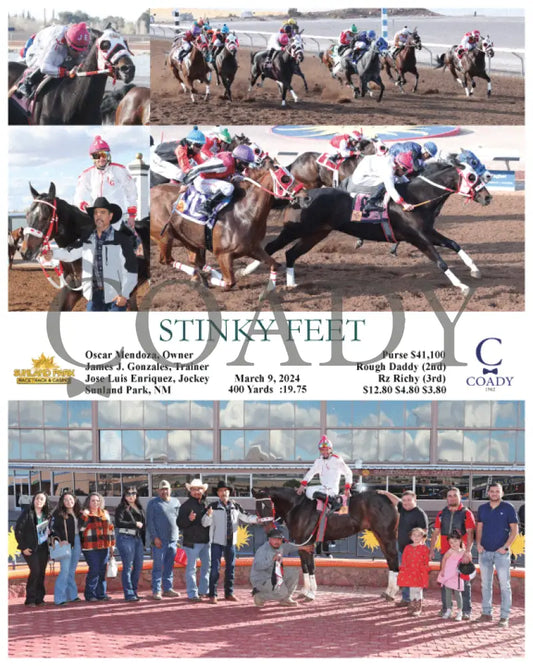 Stinky Feet - 03 - 09 - 24 R09 Sun Sunland Park
