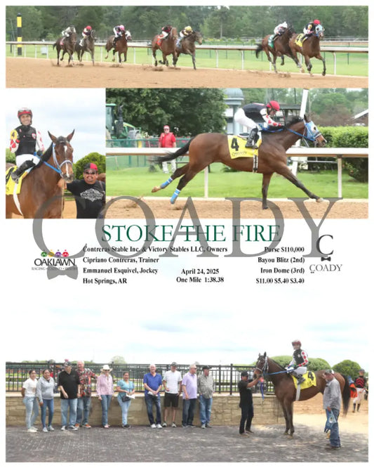 STOKE THE FIRE - 04-24-25 - R03 - OP Oaklawn Park