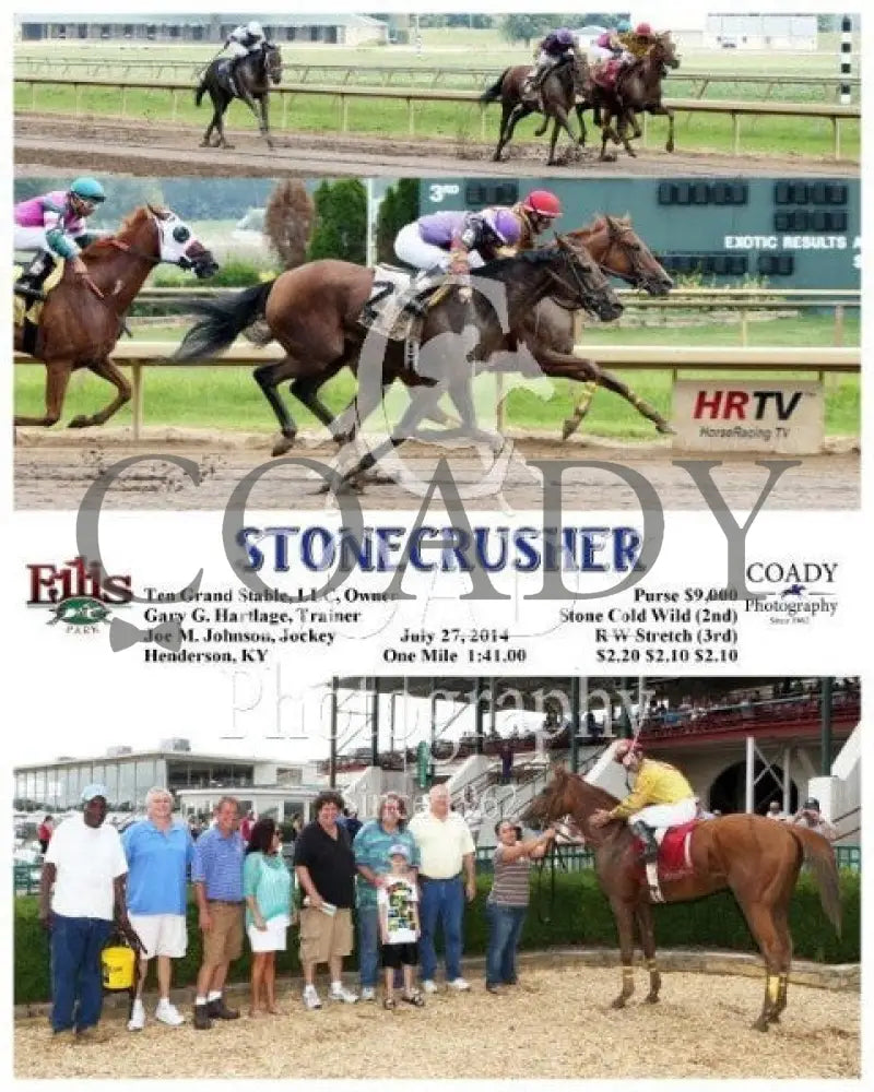 Stonecrusher - 072714 Race 01 Elp Ellis Park