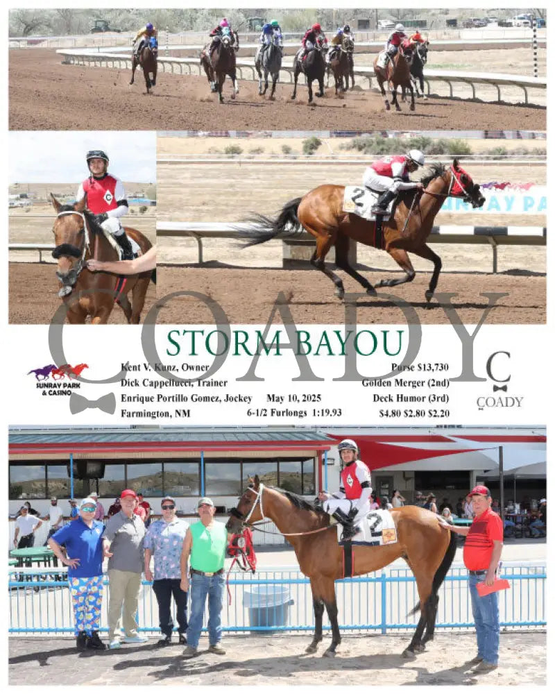 STORM BAYOU - 05-10-25 - R05 - SRP SunRay Park