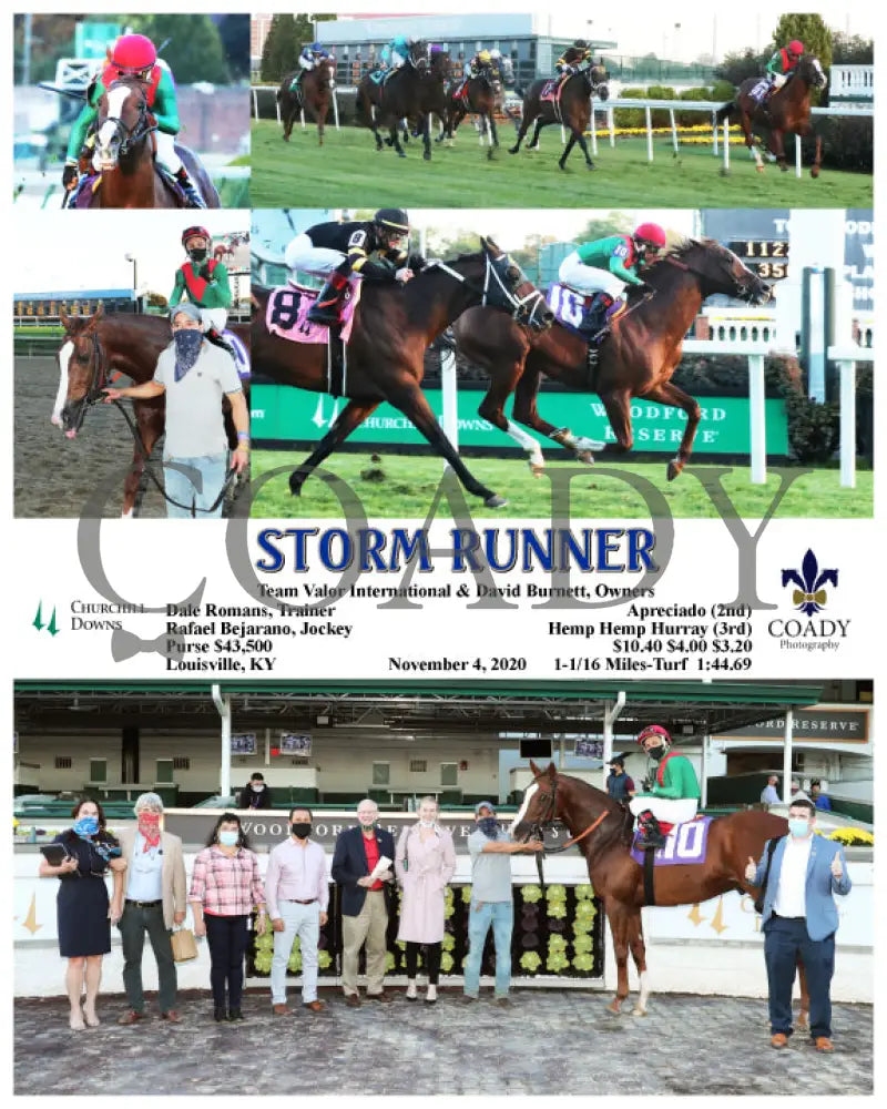 Storm Runner - 11-04-20 R09 Cd Churchill Downs