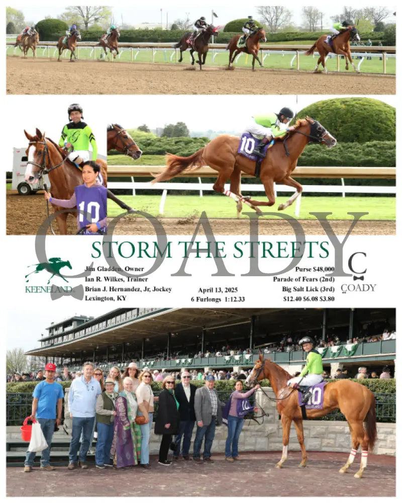STORM THE STREETS - 04-13-25 - R09 - KEE Keeneland
