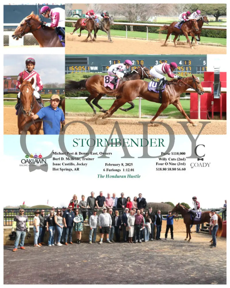 Stormbender - 02-08-25 R04 Op Oaklawn Park