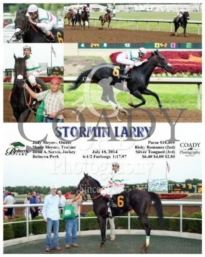 Stormin Larry - 071814 Race 04 Btp Belterra Park