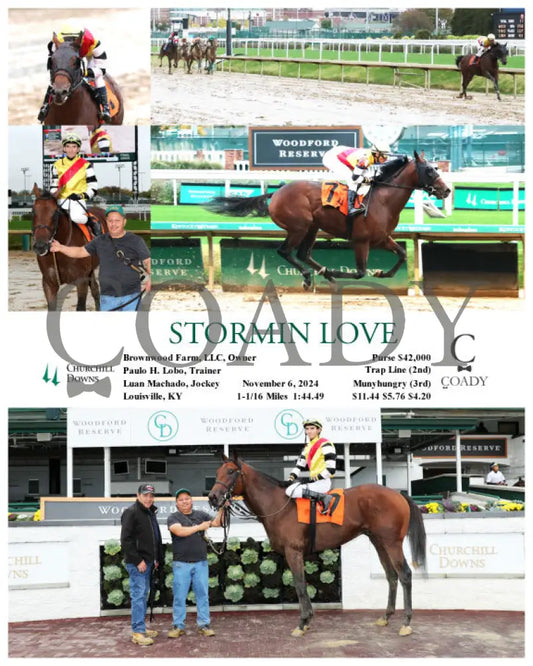 Stormin Love - 11-06-24 R06 Cd Churchill Downs