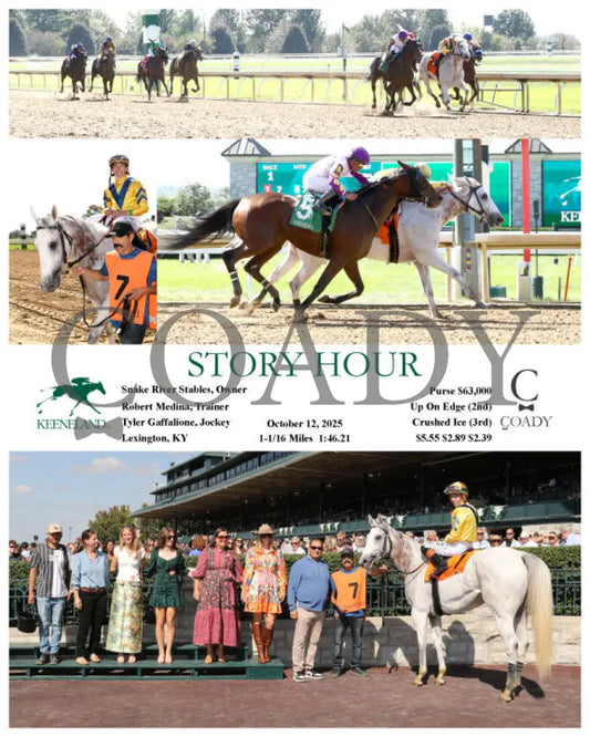 STORY HOUR - 101225 - Race 01 - KEE Keeneland