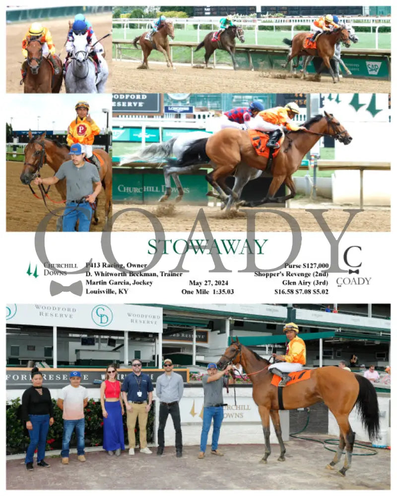 Stowaway - 05-27-24 R06 Cd Churchill Downs