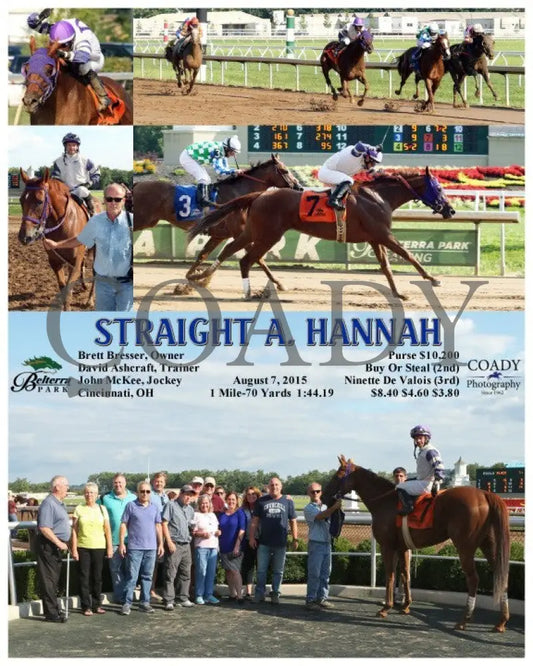 Straight A. Hannah - 080715 Race 06 Btp Belterra Park