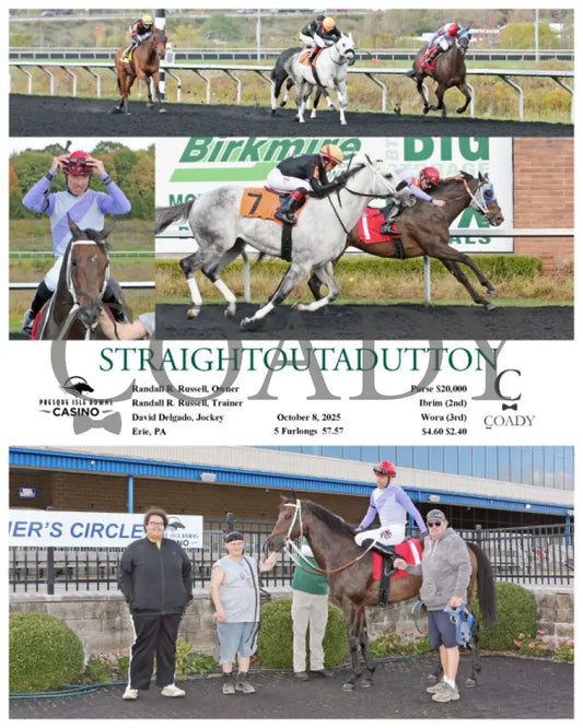 STRAIGHTOUTADUTTON - 10-08-25 - R03 - PID Presque Isle Downs