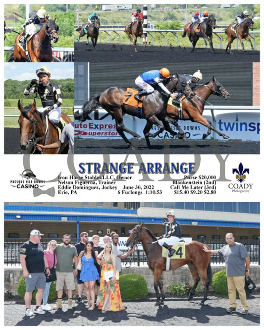 Strange Arrange - 06-30-22 R06 Pid Presque Isle Downs