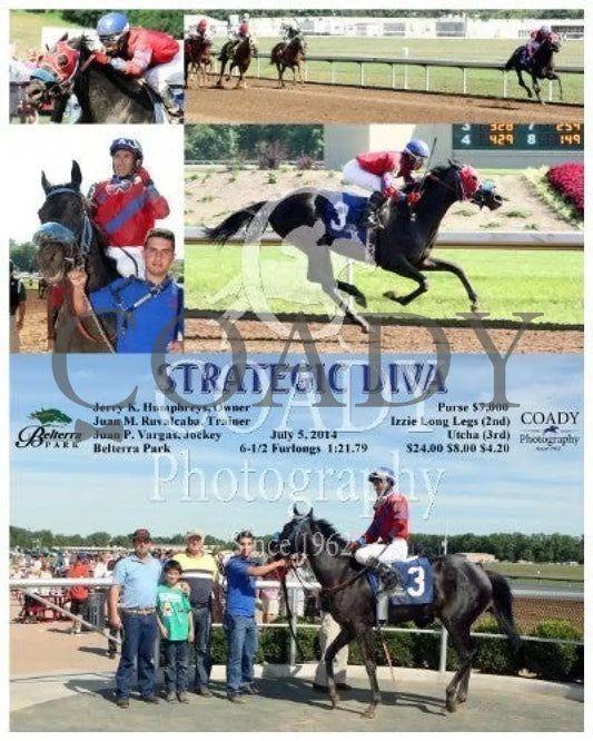 Strategic Diva - 070514 Race 08 Btp Belterra Park