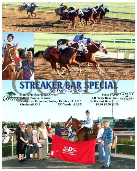 Streaker Bar Special - 101115 Race 09 Btp Belterra Park