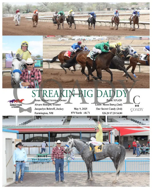 STREAKIN BIG DADDY - 05-09-25 - R05 - SRP SunRay Park