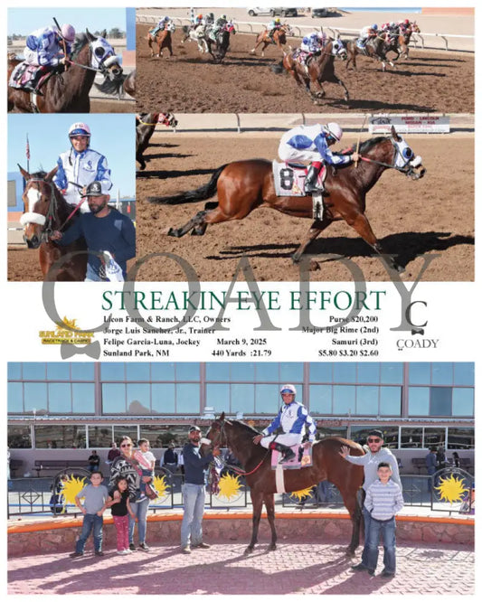 STREAKIN EYE EFFORT - 03-09-25 - R09 - SUN Sunland Park