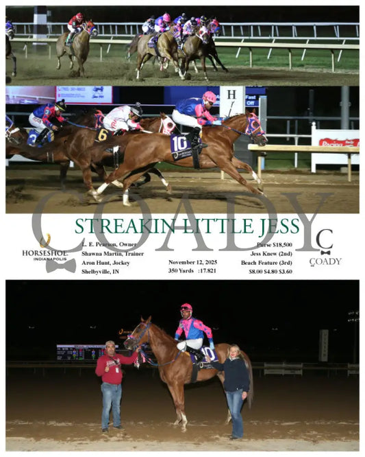 STREAKIN LITTLE JESS - 11-12-25 - R10 - IND - Coady Media - Kurtis Coady Photography