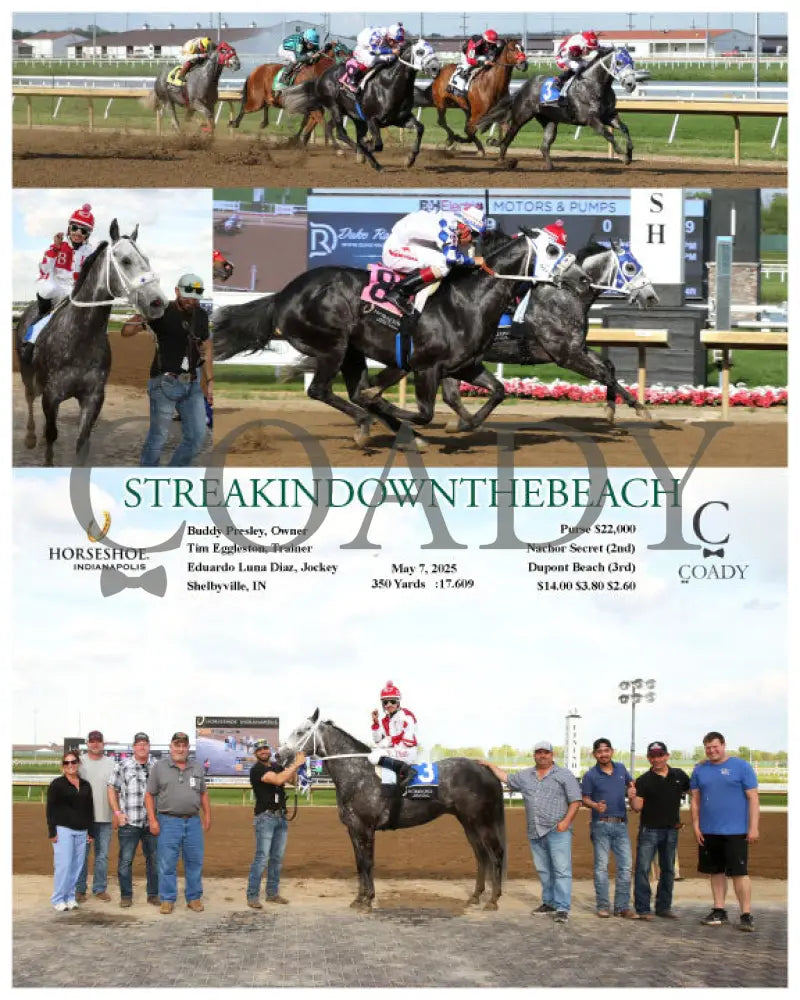 STREAKINDOWNTHEBEACH - 05-07-25 - R09 - IND Indiana Grand