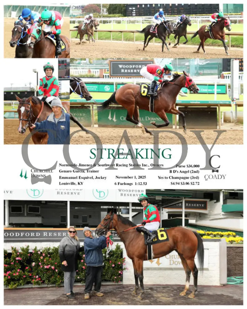 STREAKING - 11-01-25 - R02 - CD Churchill Downs