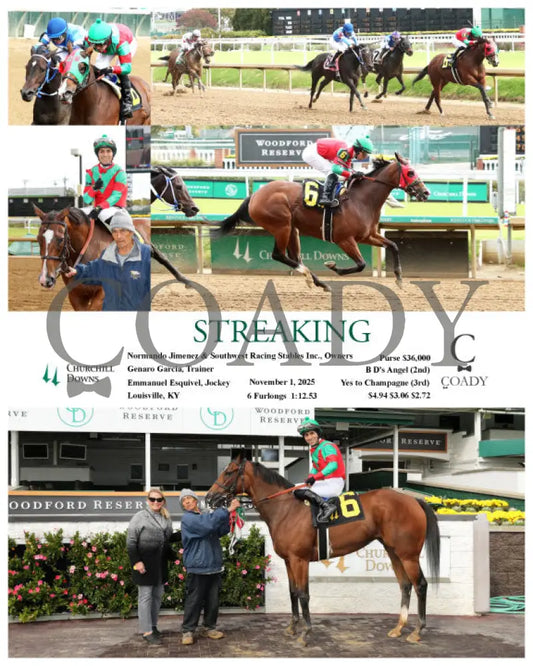 STREAKING - 11-01-25 - R02 - CD Churchill Downs