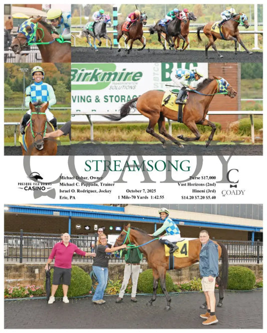 STREAMSONG - 10-07-25 - R04 - PID Presque Isle Downs