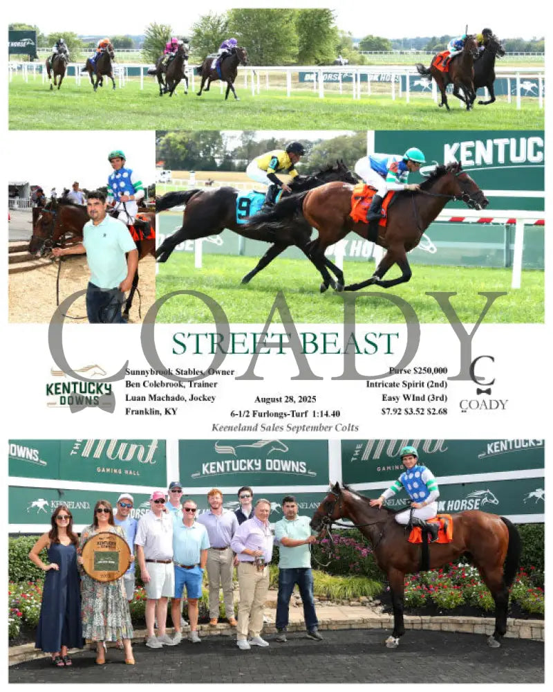 STREET BEAST 08 28 25 R06 KD Kentucky Downs