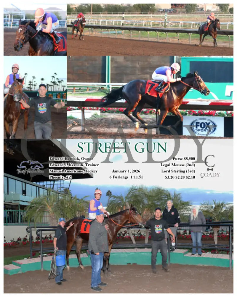 STREET GUN - 01-01-26 - R08 - TUP Turf Paradise