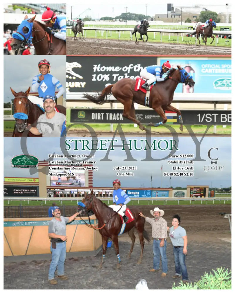 STREET HUMOR - 07-23-25 - R05 - CBY Canterbury Park