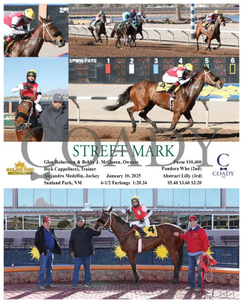 Street Mark - 01-10-25 R06 Sun Turfway Park