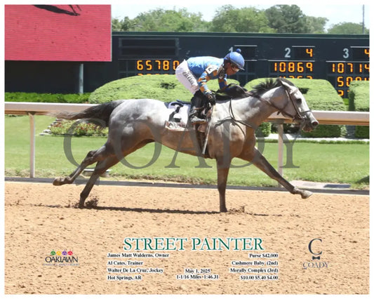 STREET PAINTER - 05-01-25 - R02 - OP - A Oaklawn Park