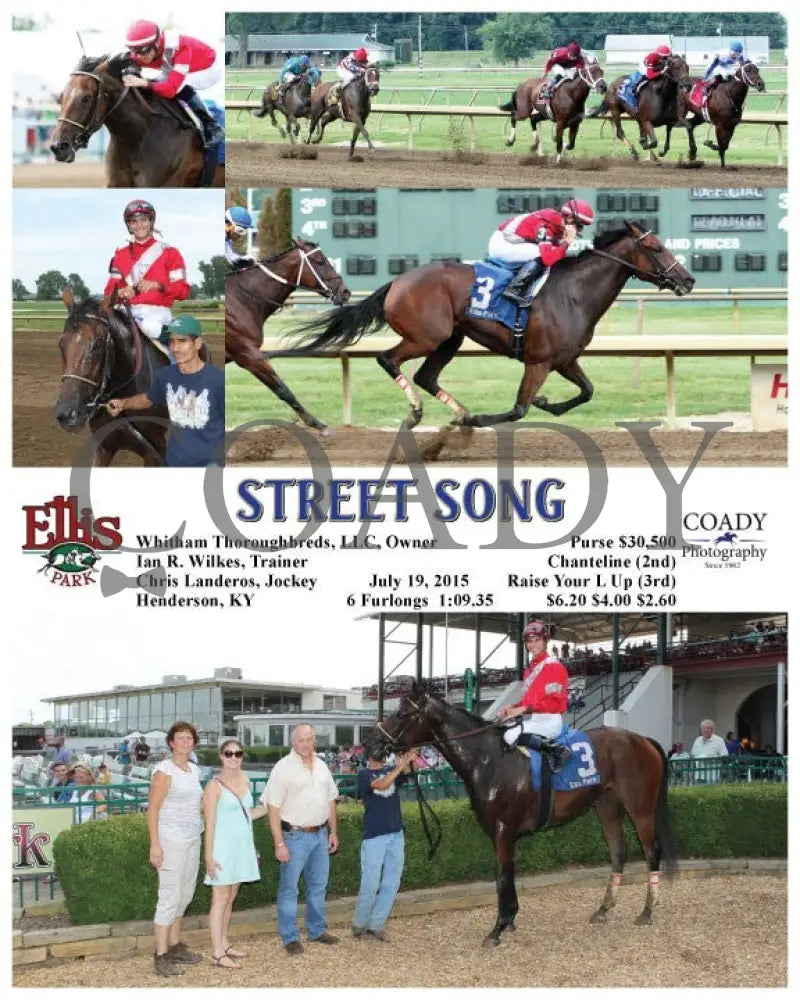 Street Song - 071915 Race 08 Elp Ellis Park