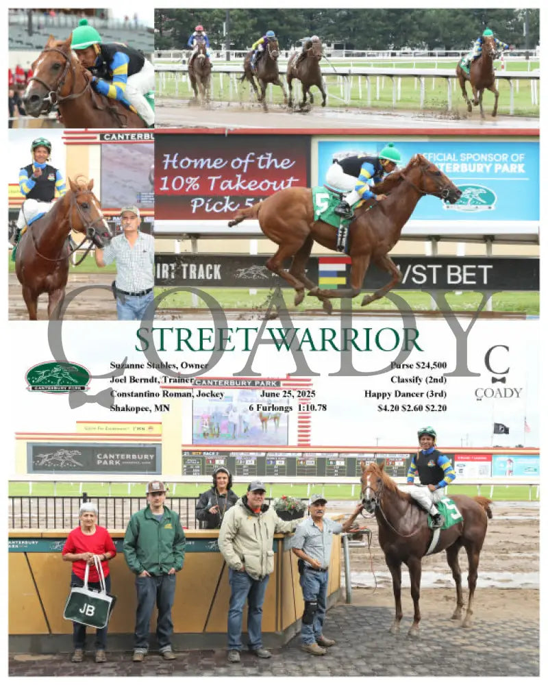 STREET WARRIOR - 06-25-25 - R01 - CBY Ruidoso Downs