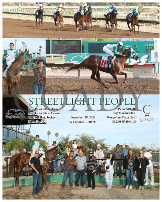 Streetlight People - 12-28-24 R09 Tup Turf Paradise