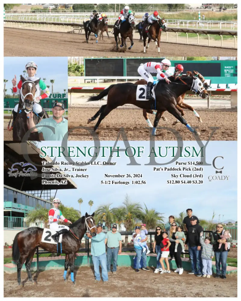 Strength Of Autism - 11-26-24 R06 Tup Turf Paradise
