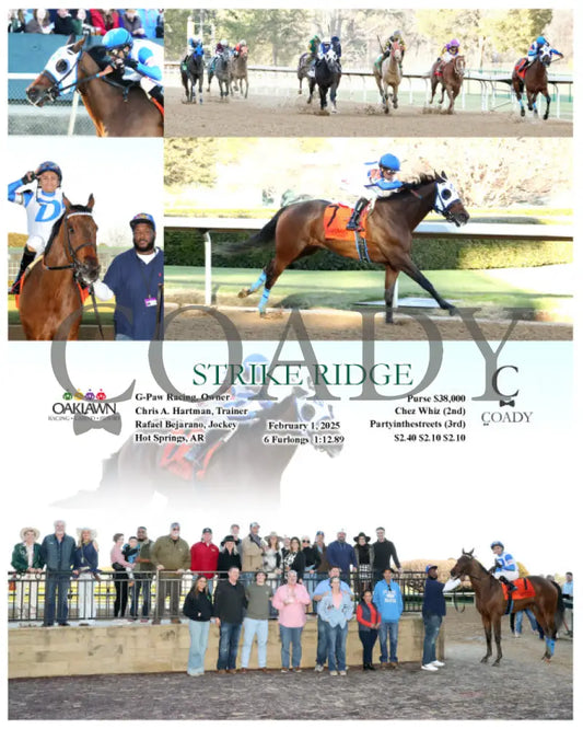 Strike Ridge - 02-01-25 R08 Op Oaklawn Park
