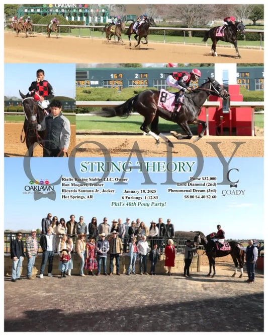 String Theory - 01-18-25 R04 Op Oaklawn Park