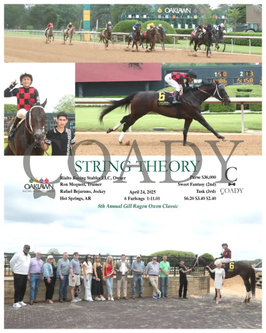 STRING THEORY - 042425 - Race 04 - OP Oaklawn Park