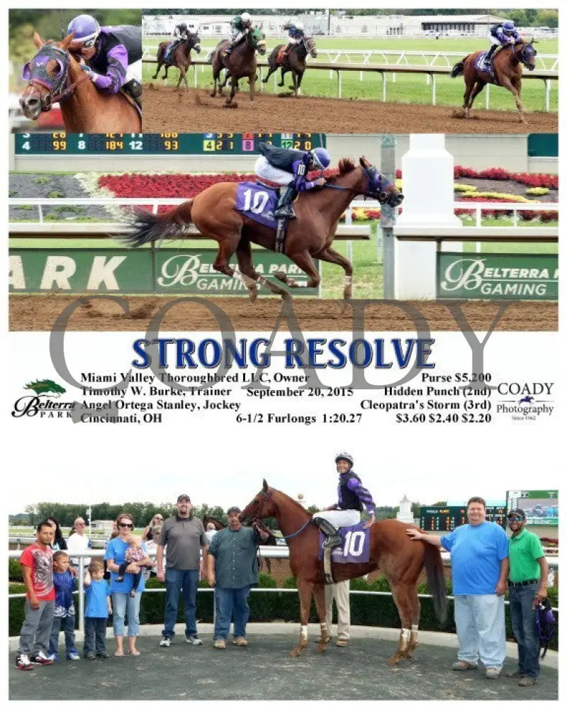Strong Resolve - 092015 Race 06 Btp Belterra Park